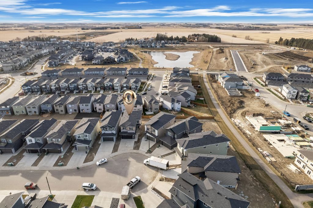 Aerial of Woodbend Leduc